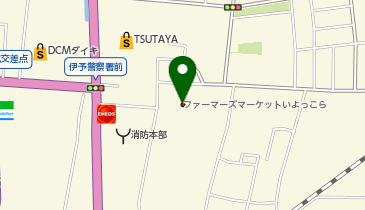 ファーマーズマーケット  いよっこらの地図画像