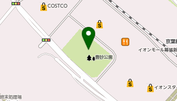 BBQ&CAMP THE B'NC(ビービーキューアンドキャンプ ザ バンク) イオンモール幕張新都心店の地図画像