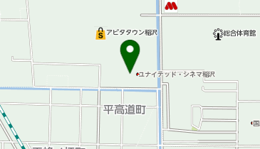 UNITED CINEMAS稲沢(ユナイテッド・シネマ稲沢)の地図画像