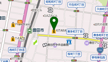 AEON CINEMA豊田KiTARA(イオンシネマ豊田KiTARA)の地図画像