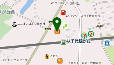 TOHO CINEMAS Yachiyo Midorigaoka(TOHOシネマズ八千代緑が丘)の地図画像