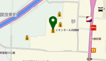 AEON CINEMA四條畷(イオンシネマ四條畷)の地図画像