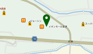 AEON CINEMA草津(イオンシネマ草津)の地図画像