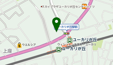 CINEMA SUNSHINEユーカリが丘(シネマサンシャインユーカリが丘)の地図画像