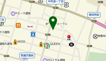 中央映画劇場(CHUGEKI)の地図画像