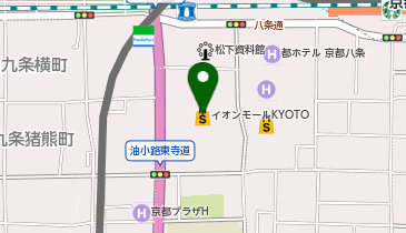 T・ジョイ京都の地図画像