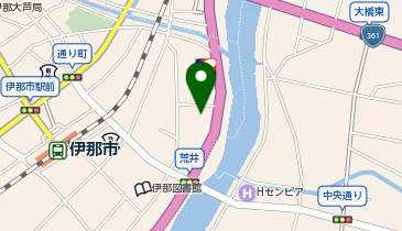 伊那旭座の地図画像