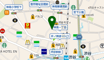 渋谷HUMAXシネマの地図画像