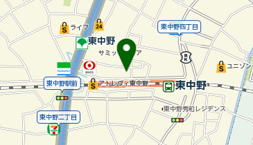 POLE POLE HIGASHINAKANO(ポレポレ東中野)の地図画像