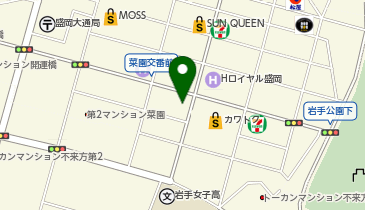 Lumiere(盛岡ルミエール)の地図画像