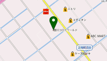 豊川コロナシネマワールドの地図画像