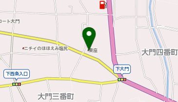 東座の地図画像