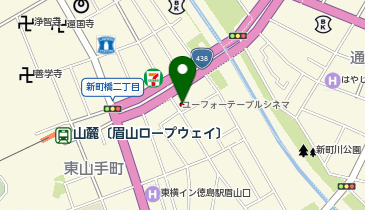 ufotable CINEMA(ユーフォーテーブルシネマ)の地図画像