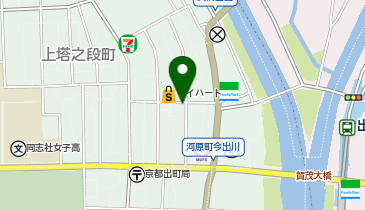 出町座の地図画像