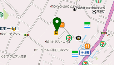 ワーナーブラザースジャパン合同会社 神谷町試写室の地図画像