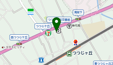 セブンイレブン つつじヶ丘店の地図画像