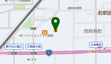 プラサカプコン 京都店の地図画像