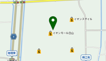 MIRAINO イオンモール白山店の地図画像