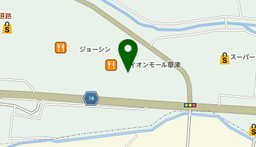 ゲームランド 草津店の地図画像