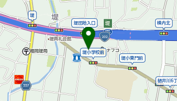 公文式 堤教室の地図画像