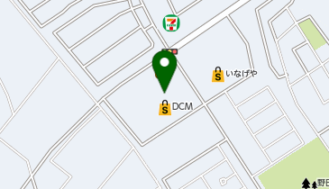 DCM野田みずき店の地図画像