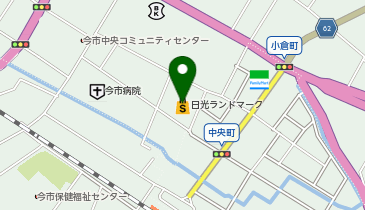 日光ランドマークの地図画像