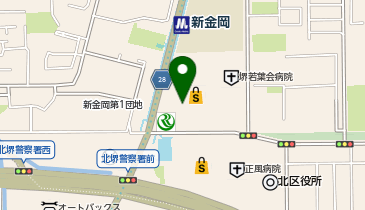 そよら新金岡の地図画像