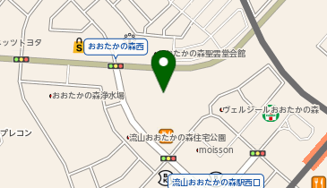 COTOE流山おおたかの森の地図画像