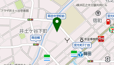 VIERRA蒔田(ビエラ蒔田)の地図画像