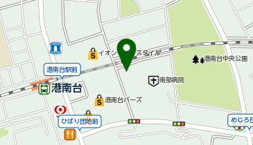 港南台シネサロンの地図画像