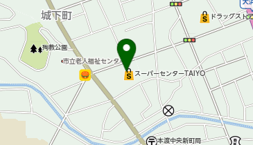 スーパーセンタータイヨー リンドマール店の地図画像