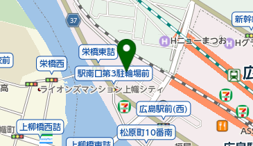 広島風お好み焼 大福の地図画像
