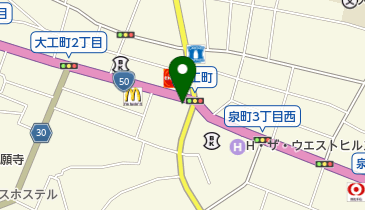 割烹 魚政の地図画像