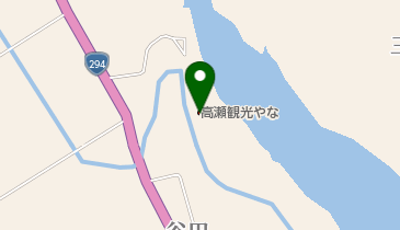 高瀬観光やなの地図画像