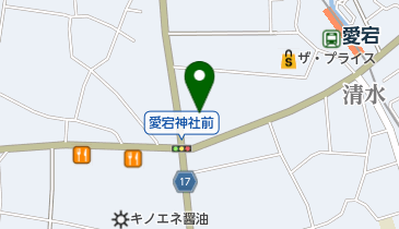 愛宕神社の地図画像