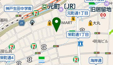 本格海鮮広東料理 昌園の地図画像