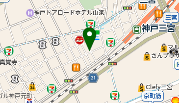 スペインバル Eng(エン)の地図画像
