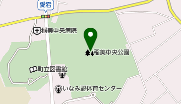 稲美中央公園の地図画像