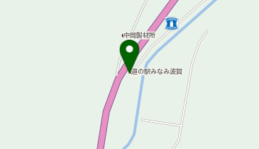 道の駅 みなみ波賀の地図画像