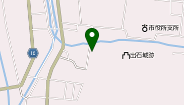 出石城山ガーデンの地図画像