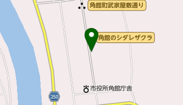 古泉洞(稲庭うどん)の地図画像