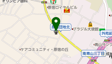 オン・サンデーズの地図画像