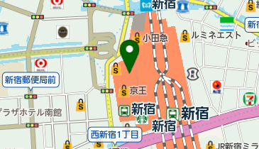 新宿ミロード モザイク通り 新宿区 通り 160 0023 の地図 アクセス 地点情報 Navitime