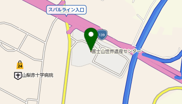 山梨県立富士山世界遺産センター 南都留郡富士河口湖町 観光案内所 の地図 アクセス 地点情報 Navitime