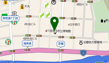 神戸市立博物館」(神戸市中央区-博物館/科学館-)の地図/アクセス/地点