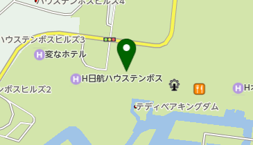 ハウステンボス」(佐世保市-遊園地/テーマパーク-〒859-3243)の地図