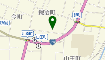 大地主神社の地図画像