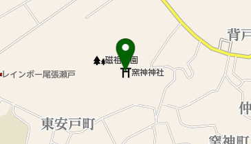 窯神神社の地図画像