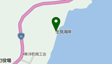 生見海岸 安芸郡東洋町 海岸 浜 781 7414 の地図 アクセス 地点情報 Navitime