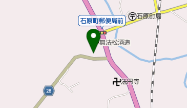 無法松酒造の地図画像